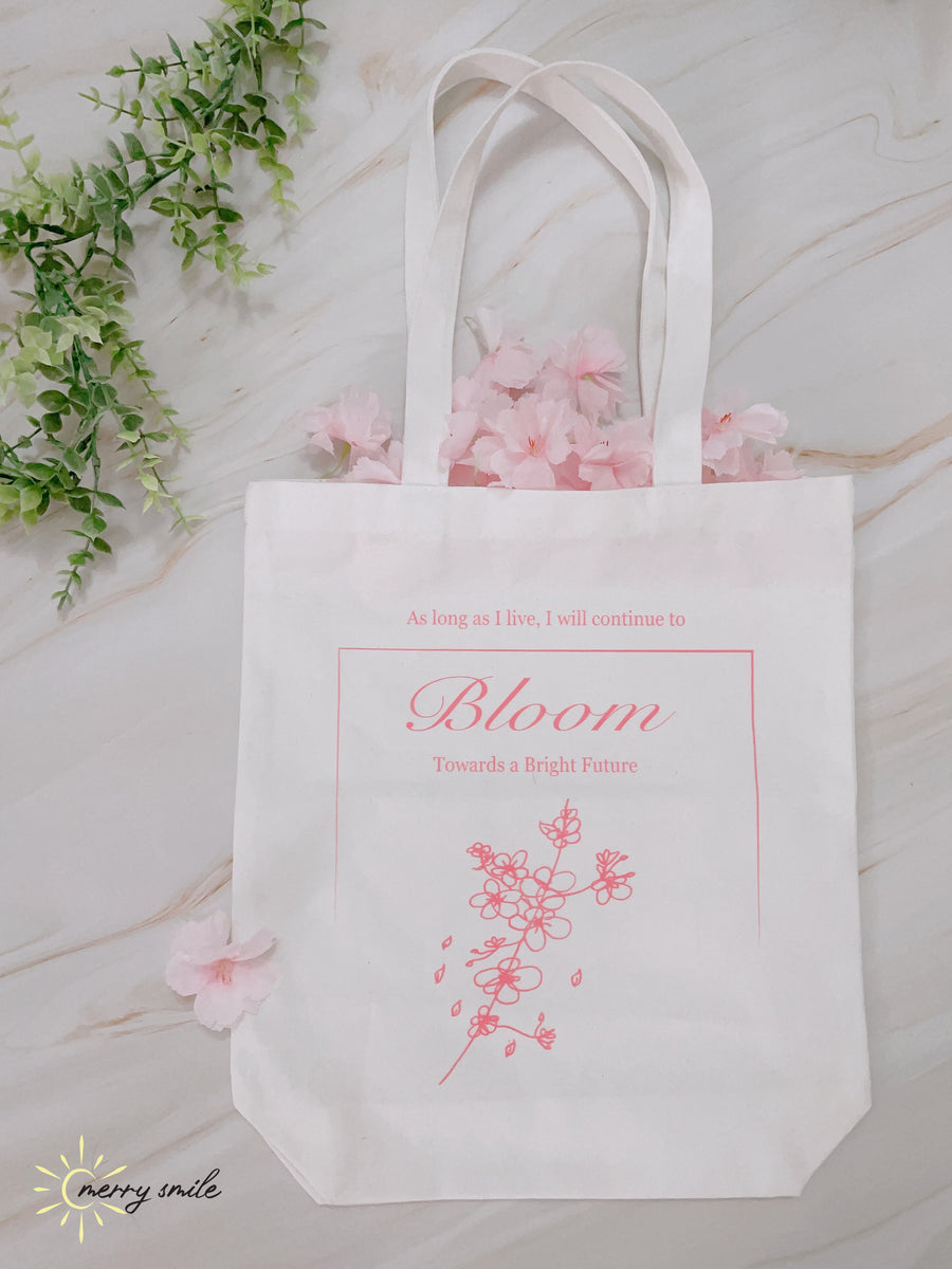 Belive Blossom and Become Beautiful Tote Bag Van Gogh  main image 3