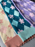 Load image into Gallery viewer, EARLY BIRD PREORDER-Sakura Argyle Sweater Vest (New colors)
