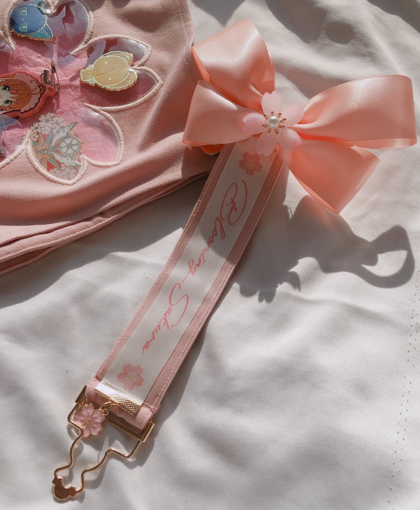 "Blooming Sakura" Ribbon Strap Set